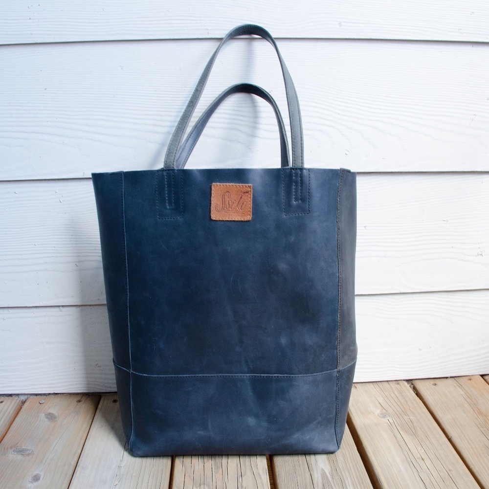 SSEKO DESIGNS ❤️ Black Oiled Bucket Bag